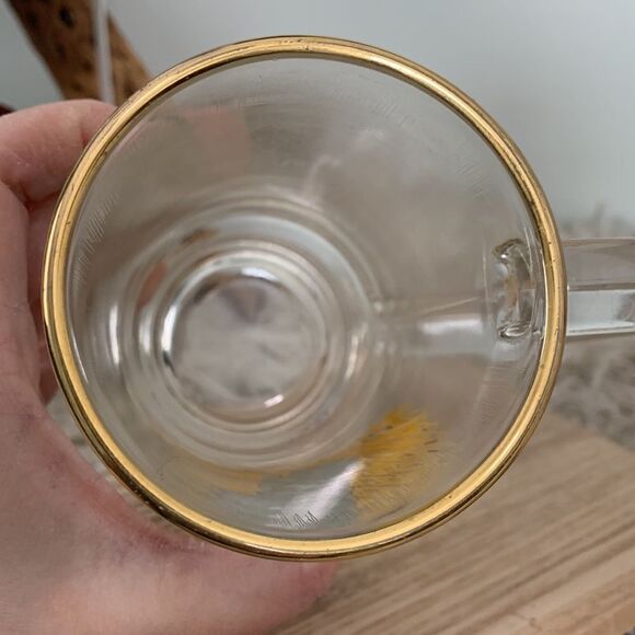 Vintage Clear Glass Beer Mug Irish Setter and Labrador Retriever - Picture 8 of 17